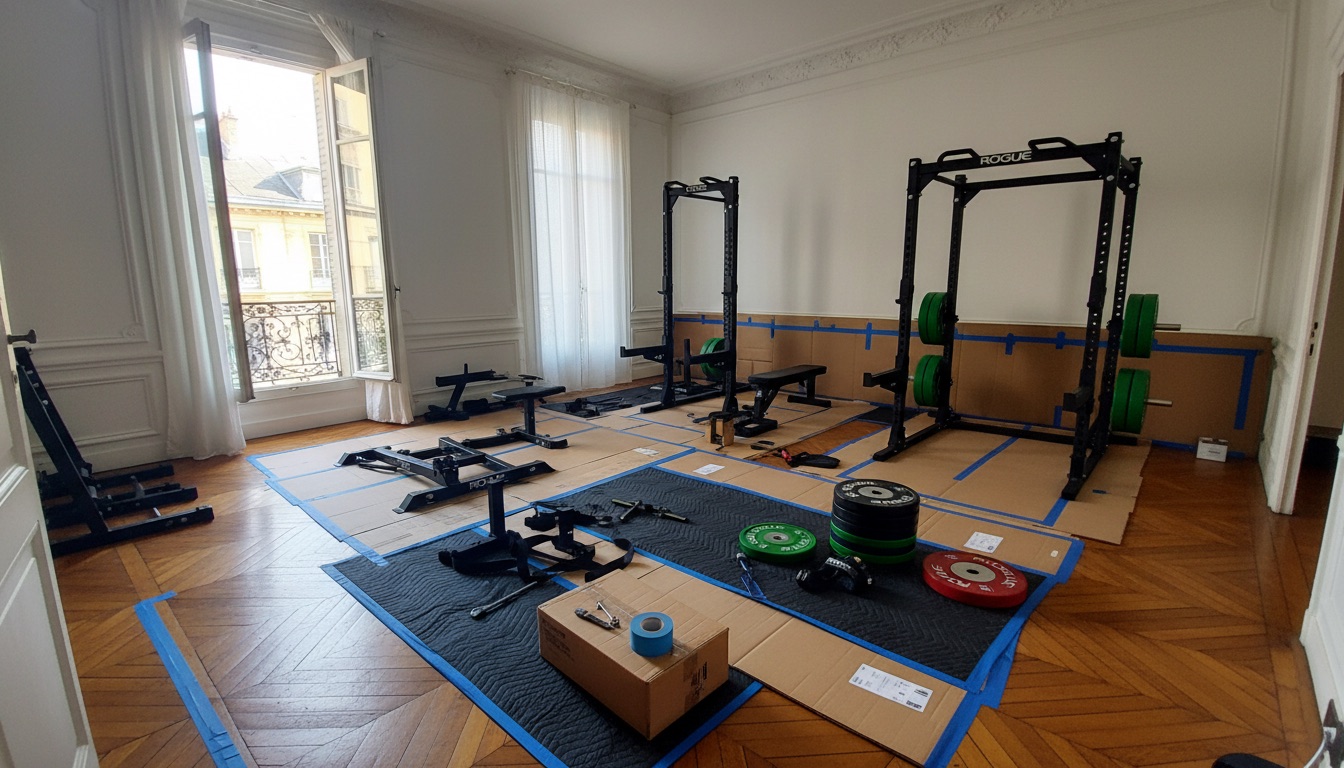 Référence intervention Bordeaux: Déménagement d’équipements fitness - propriété viticole en périphérie de Bordeaux