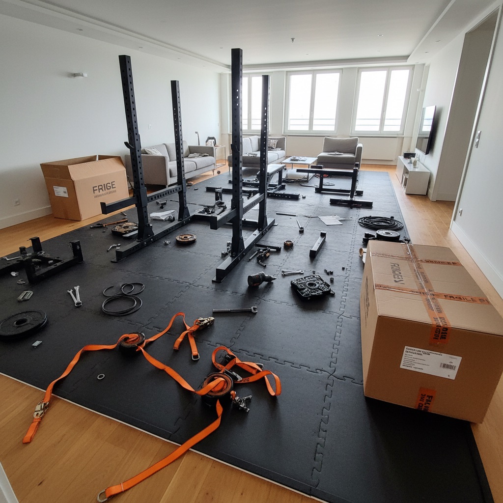 Référence intervention Genève: Montage d’une station Technogym pour une résidence privée à Cologny