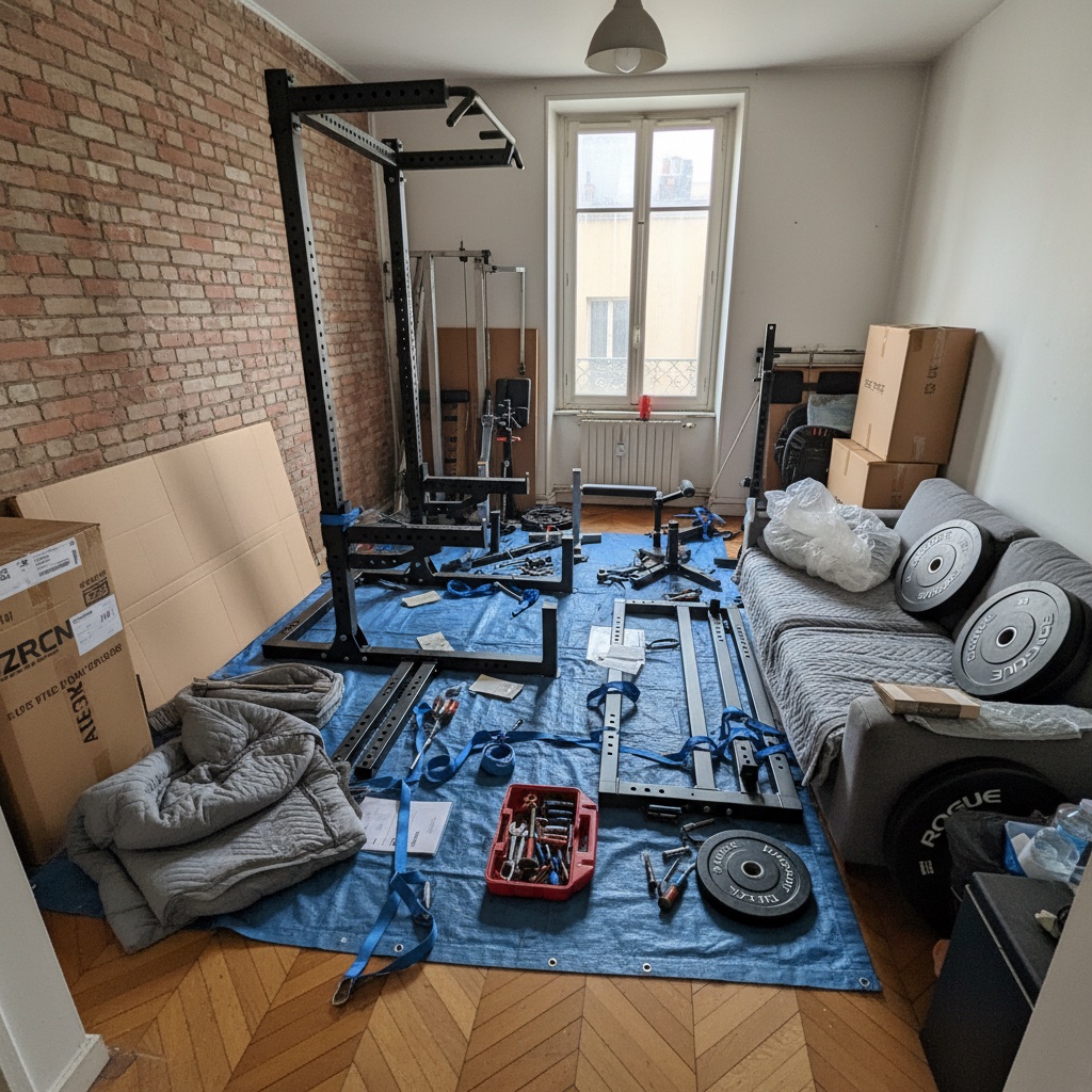 Référence intervention Lyon: Démontage et évacuation d’un home gym - appartement Presqu’île