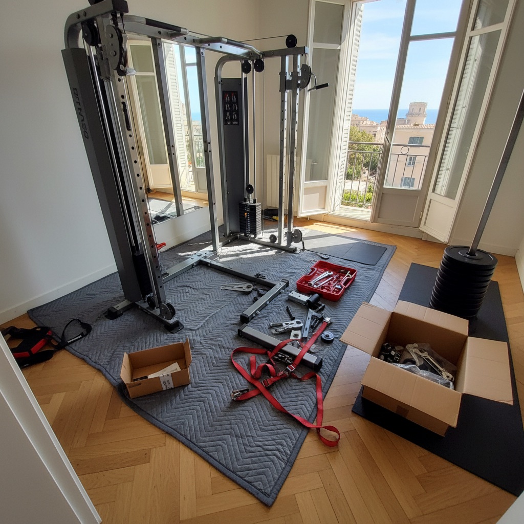 Référence intervention Marseille: Démontage et évacuation d’un home gym - appartement secteur Endoume