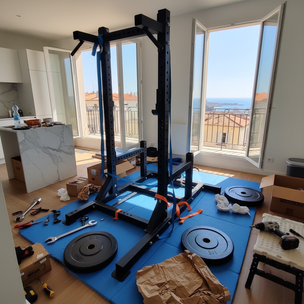 Référence intervention Marseille: Installation d’un espace fitness hôtel Marseille Corniche - 8 machines