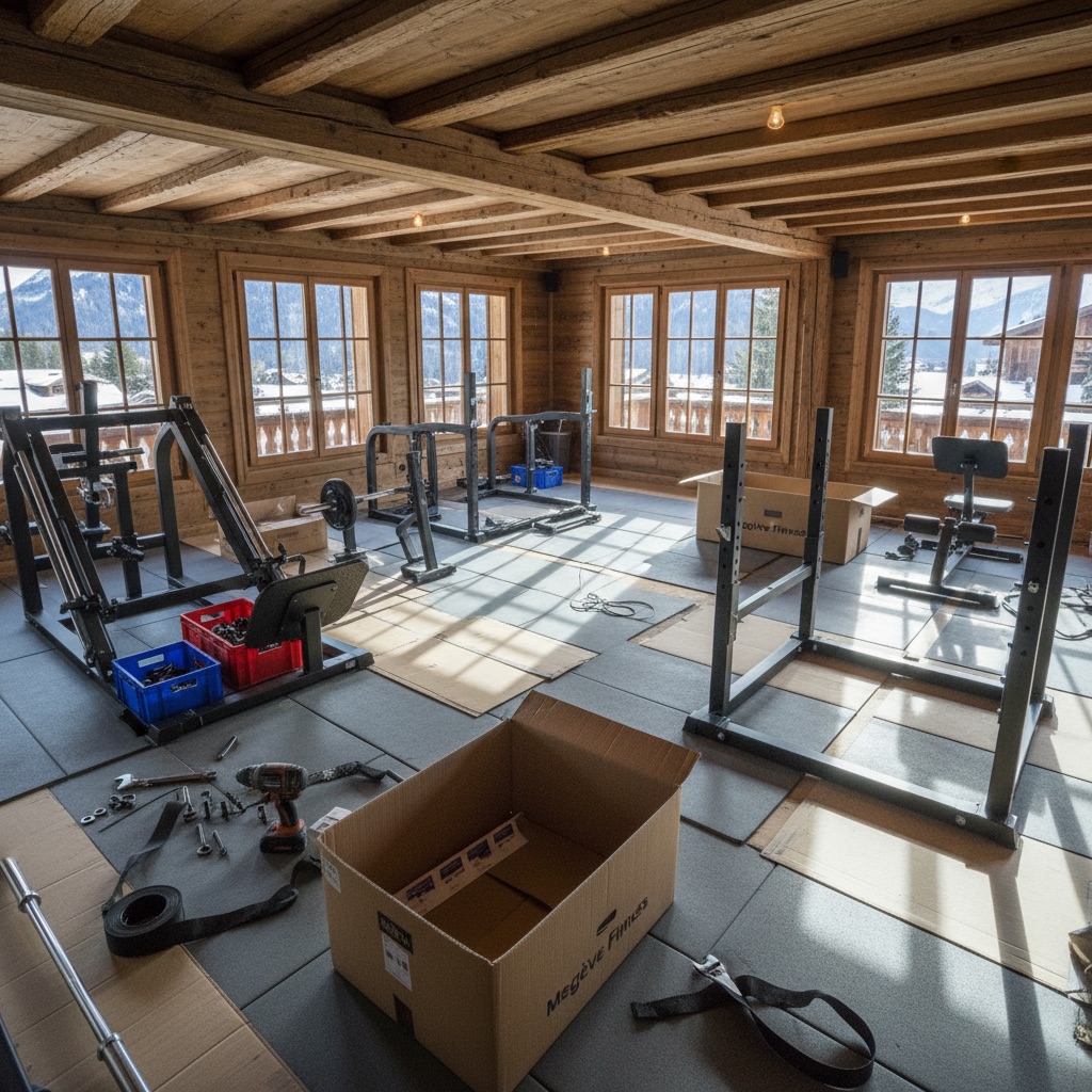 Référence intervention Megève: Démontage et évacuation d’anciens équipements - résidence haut de gamme Megève