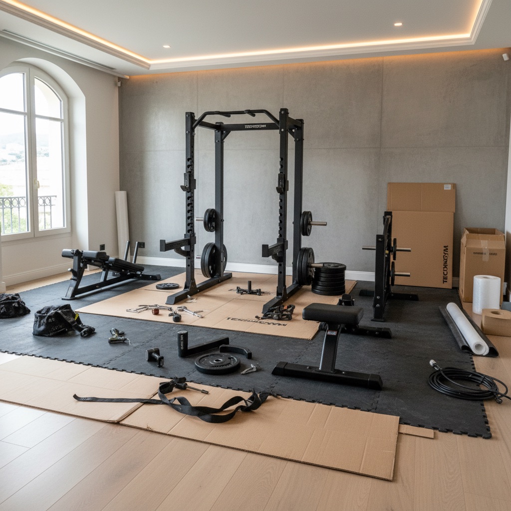 Référence intervention Monaco: Démontage et évacuation d’un home gym complet - appartement front de mer Monaco